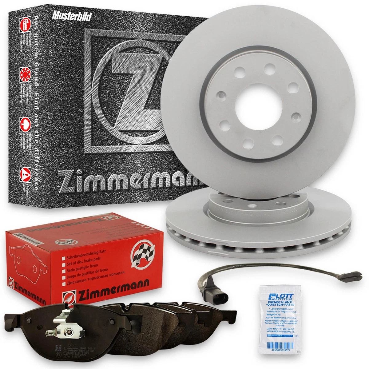 Найкращі гальмівні диски та колодки Zimmermann для Audi A8