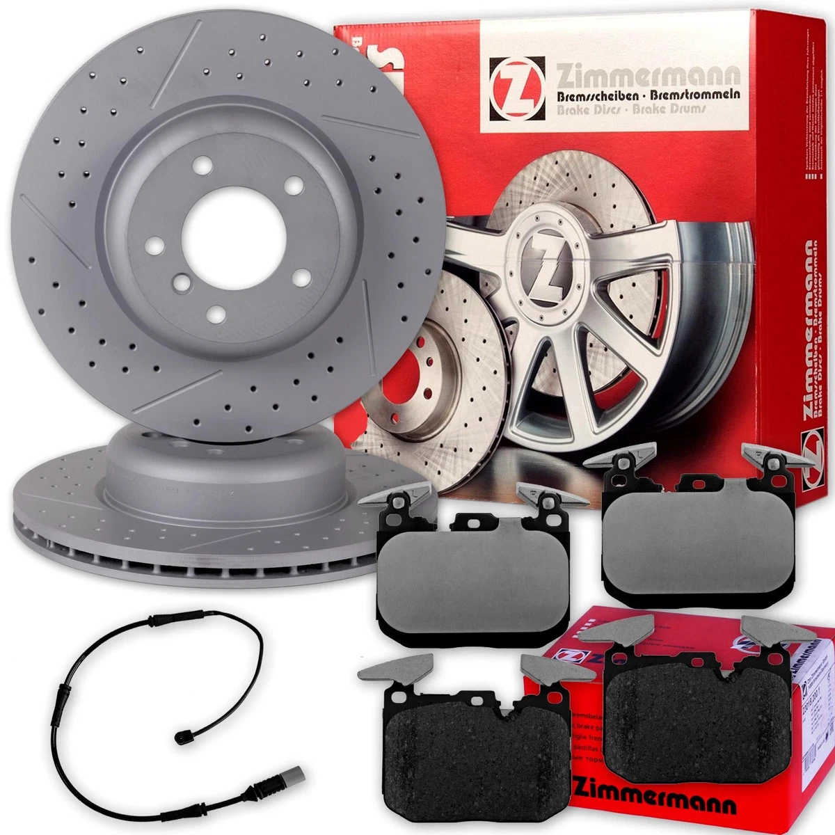 Найкращі гальмівні диски та колодки Zimmermann для Audi A8