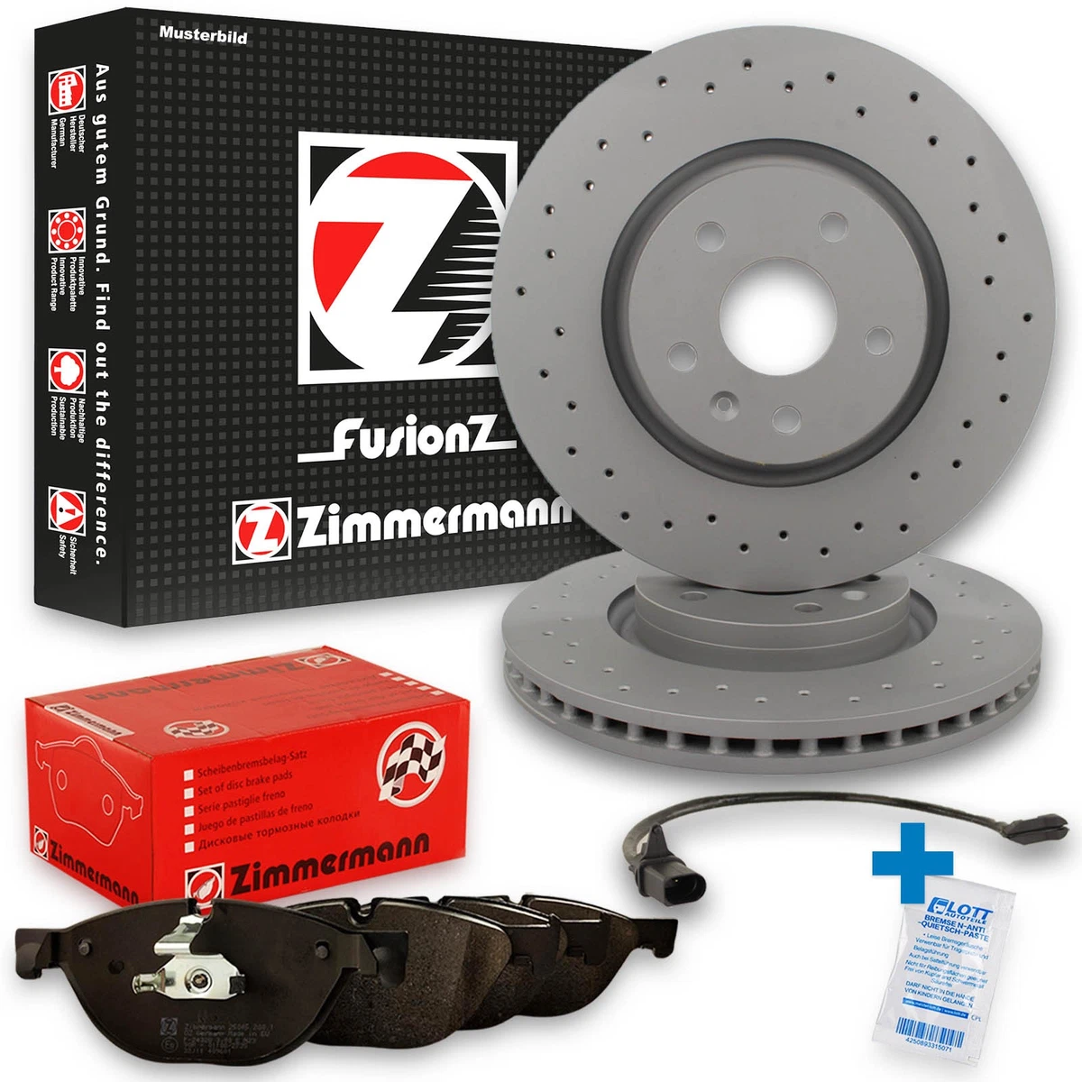 Найкращі гальмівні диски та колодки Zimmermann для Audi A8